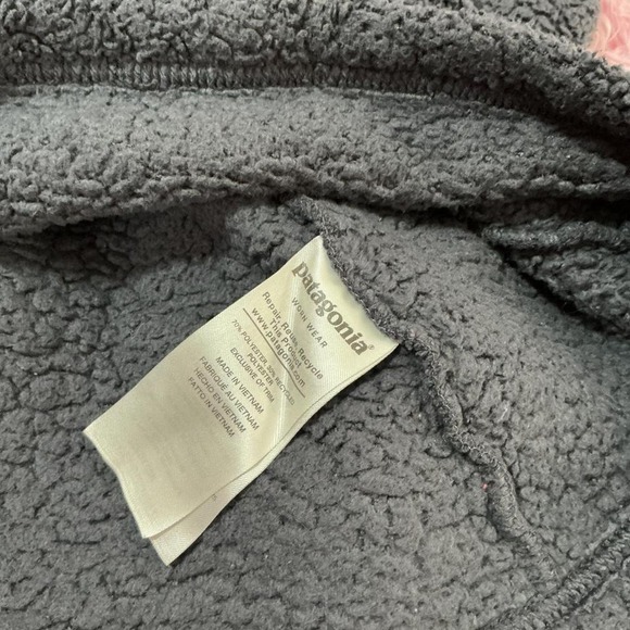 Patagonia Women's‎ Small Gray Fleece Pullover 1/4 Zip Jacket - Picture 3 of 4
